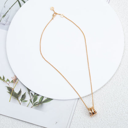 [Windsor Jewelry]SERPENTI PINK GOLD NECKLACE DIAMOND