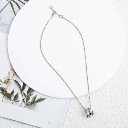 [Windsor Jewelry]SERPENTI SILVER NECKLACE DIAMOND