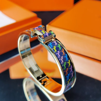 [Windsor Jewelry]H HORSE BRACELET 12MM