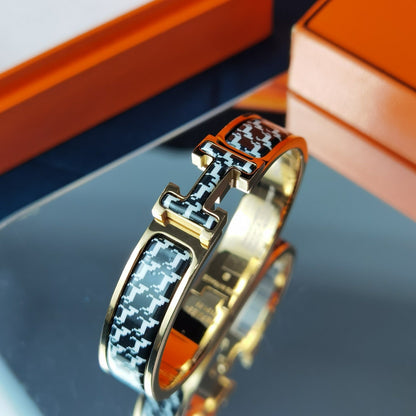 [Windsor Jewelry]H HORSE BRACELET 12MM