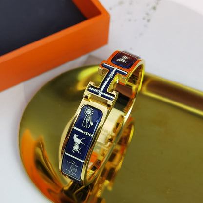 [Windsor Jewelry]H COUVERTURES DARK BLUE BRACELET