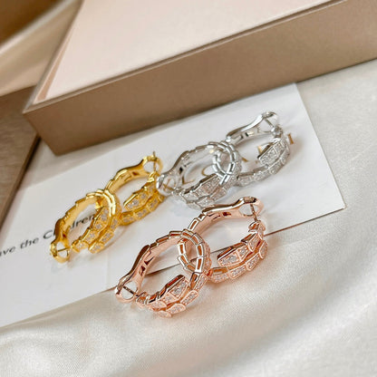 [Windsor Jewelry]SERPENTI EARRINGS DIAMOND