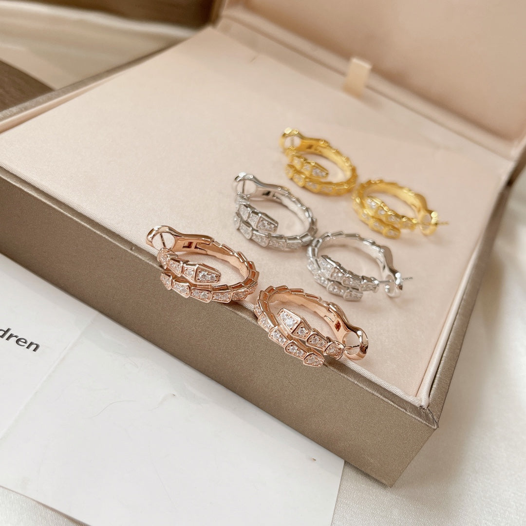 [Windsor Jewelry]SERPENTI EARRINGS DIAMOND