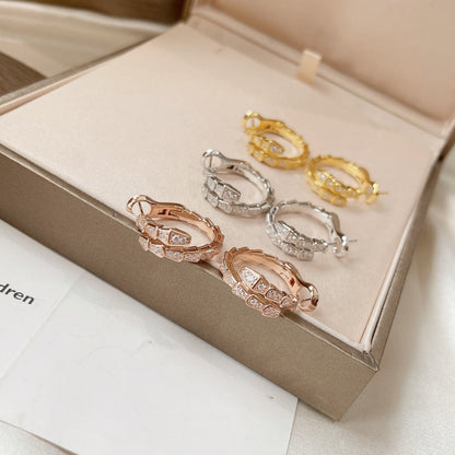 [Windsor Jewelry]SERPENTI EARRINGS DIAMOND