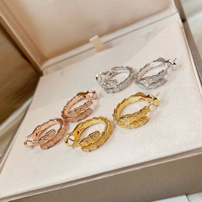 [Windsor Jewelry]SERPENTI EARRINGS DIAMOND