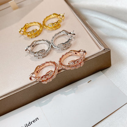[Windsor Jewelry]SERPENTI EARRINGS DIAMOND