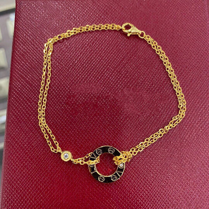 [Windsor Jewelry]LOVE BRACELET 2 DIAMOND