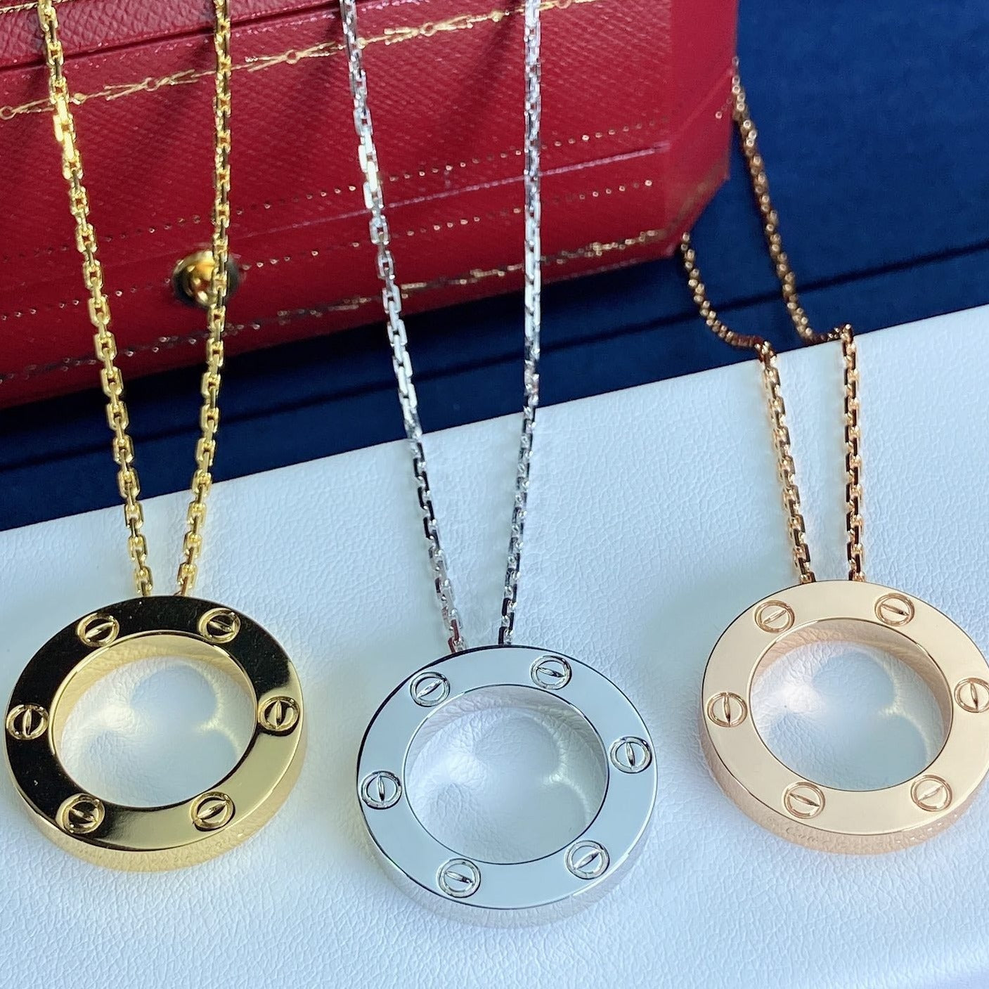 [Windsor Jewelry]LOVE NECKLACE 16MM
