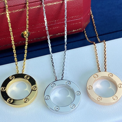 [Windsor Jewelry]LOVE NECKLACE 16MM