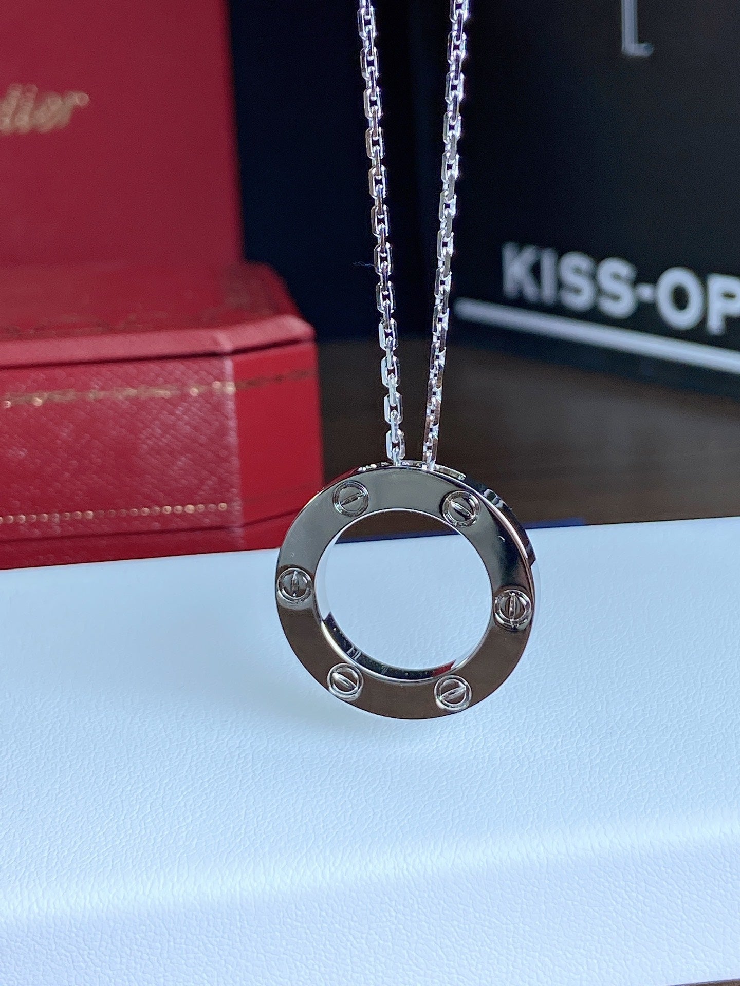 [Windsor Jewelry]LOVE NECKLACE 16MM