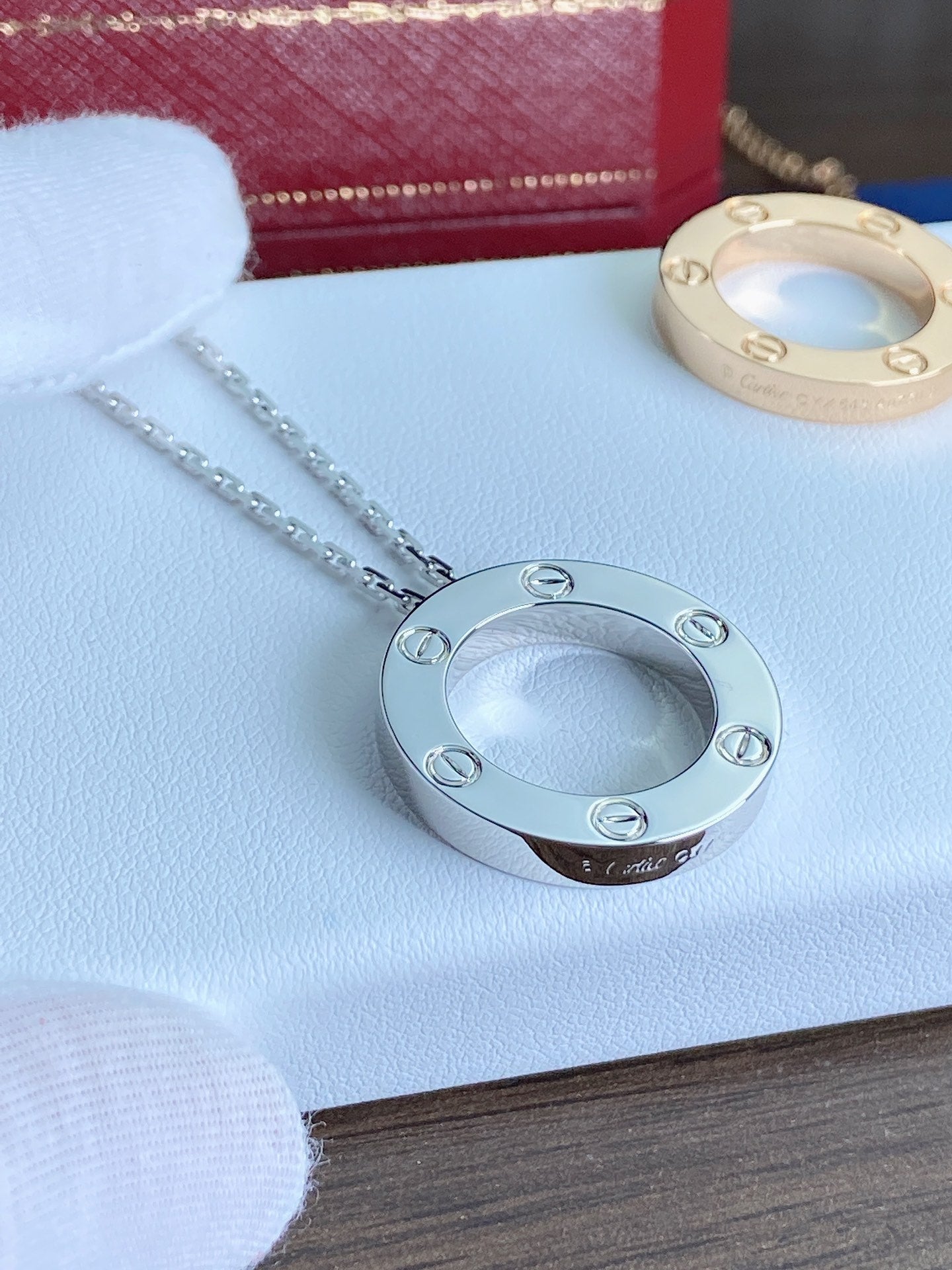 [Windsor Jewelry]LOVE NECKLACE 16MM