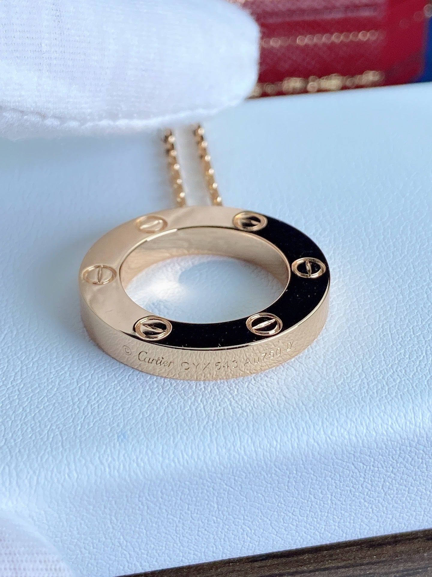 [Windsor Jewelry]LOVE NECKLACE 16MM