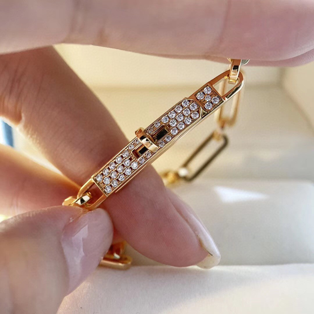 [Windsor Jewelry]CHAINE BRACELET SMALL MODEL DIAMOND