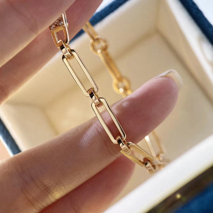 [Windsor Jewelry]CHAINE BRACELET SMALL MODEL DIAMOND