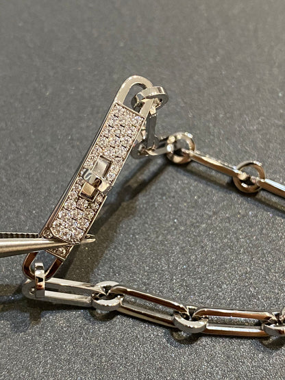 [Windsor Jewelry]CHAINE BRACELET SMALL MODEL DIAMOND