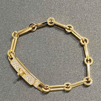 [Windsor Jewelry]CHAINE BRACELET SMALL MODEL DIAMOND