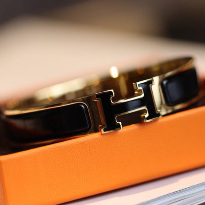 [Windsor Jewelry]H BRACELET 12MM GOLD