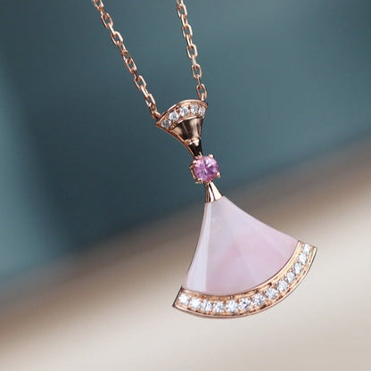 [Windsor Jewelry]DREAM NECKLACE PINK MOP DIAMOND