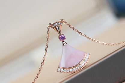 [Windsor Jewelry]DREAM NECKLACE PINK MOP DIAMOND
