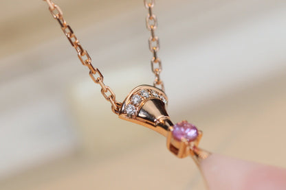 [Windsor Jewelry]DREAM NECKLACE PINK MOP DIAMOND