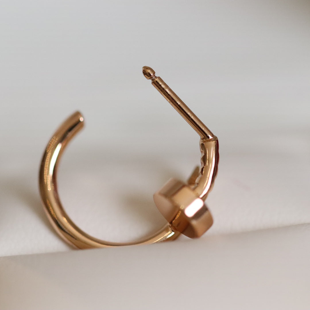 [Windsor Jewelry]JUSTE EARRINGS PINK GOLD