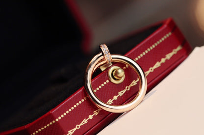 [Windsor Jewelry]JUSTE RING 2.65MM PINK GOLD DIAMOND