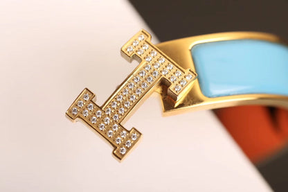 [Windsor Jewelry]H CLOUD BLUE BRACELET GOLD DIAMOND