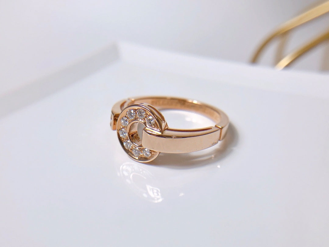 [Windsor Jewelry]DREAM RING DIAMOND PINK GOLD