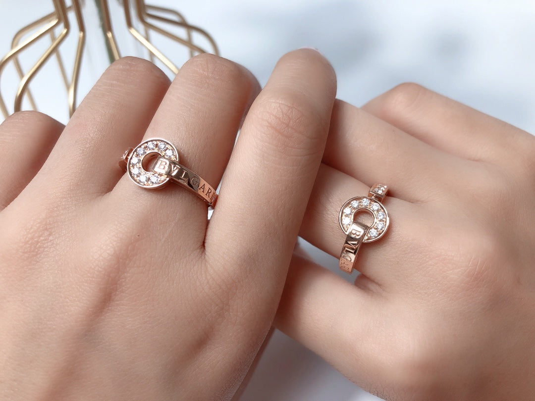 [Windsor Jewelry]DREAM RING DIAMOND PINK GOLD