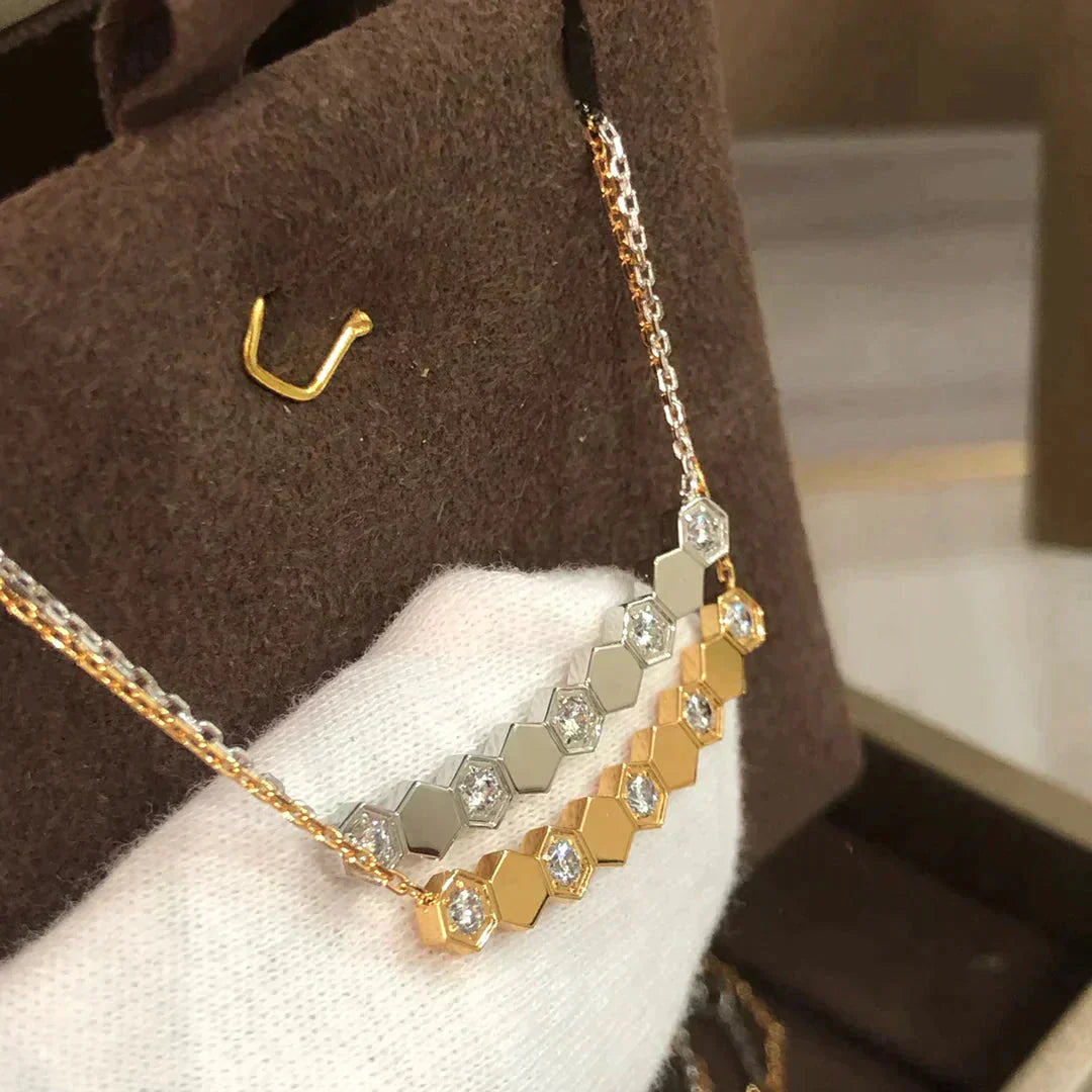 [Windsor Jewelry]BEE LOVE NECKLACE DIAMOND