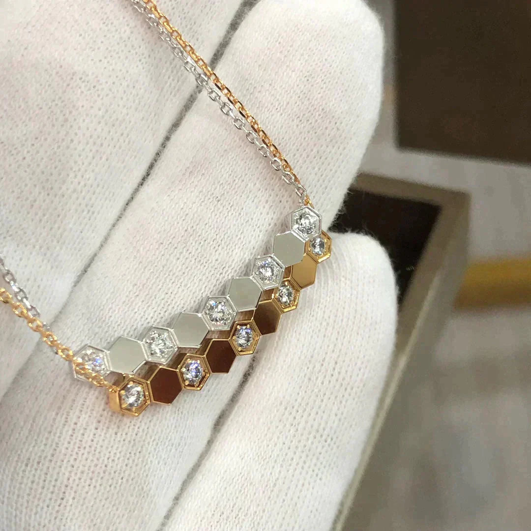 [Windsor Jewelry]BEE LOVE NECKLACE DIAMOND