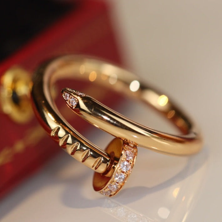 [Windsor Jewelry]JUSTE RING 2.65MM GOLD DIAMOND