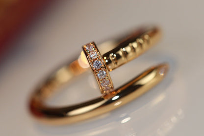 [Windsor Jewelry]JUSTE RING 2.65MM GOLD DIAMOND