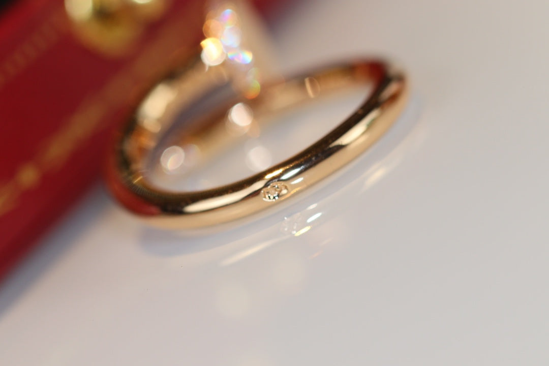 [Windsor Jewelry]JUSTE RING 2.65MM GOLD DIAMOND