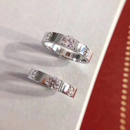 [Windsor Jewelry]LOVE RING 3.6MM 1 BIG DIAMOND