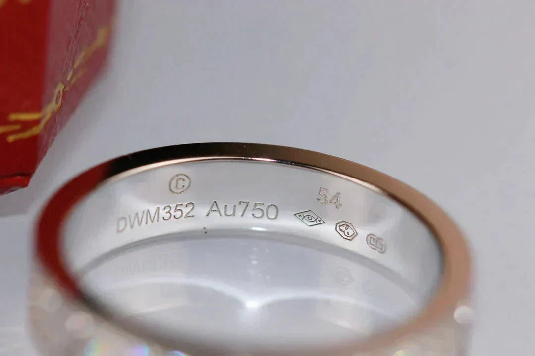 [Windsor Jewelry]LOVE RING 3.6MM DIAMOND PAVED