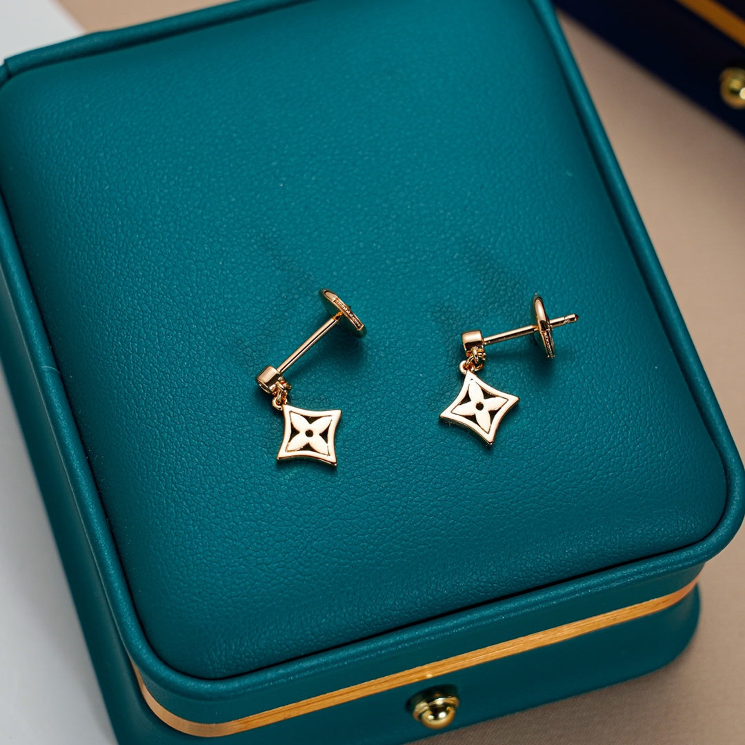 [Windsor Jewelry]STAR EARRINGS GOLD