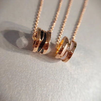 [Windsor Jewelry]ZERO 1 NECKLACE PINK GOLD