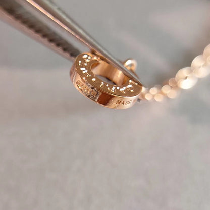 [Windsor Jewelry]ZERO 1 NECKLACE PINK GOLD