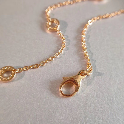 [Windsor Jewelry]ZERO 1 NECKLACE PINK GOLD