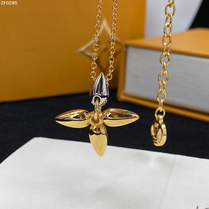 [Windsor Jewelry]LOUISETTE PEDANT GOLD NECKLACE