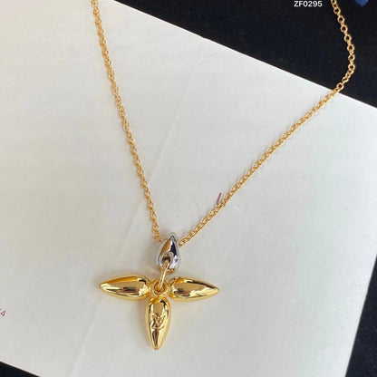 [Windsor Jewelry]LOUISETTE PEDANT GOLD NECKLACE