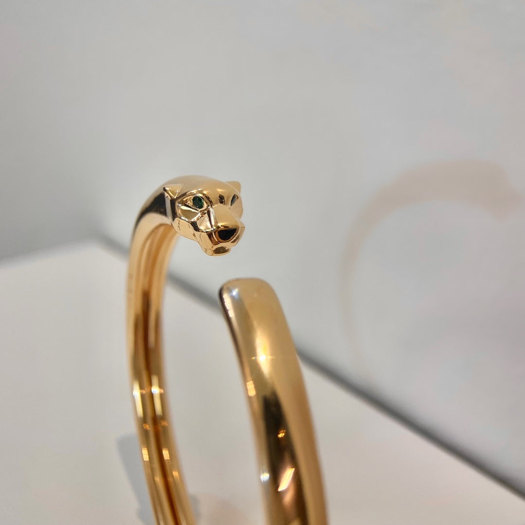 [Windsor Jewelry]PANTHERE GOLD OPEN BRACELET