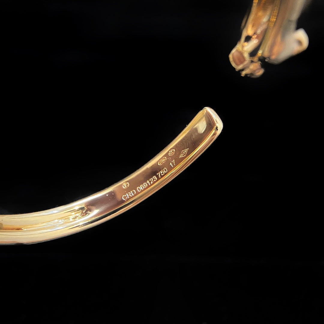 [Windsor Jewelry]PANTHERE GOLD OPEN BRACELET