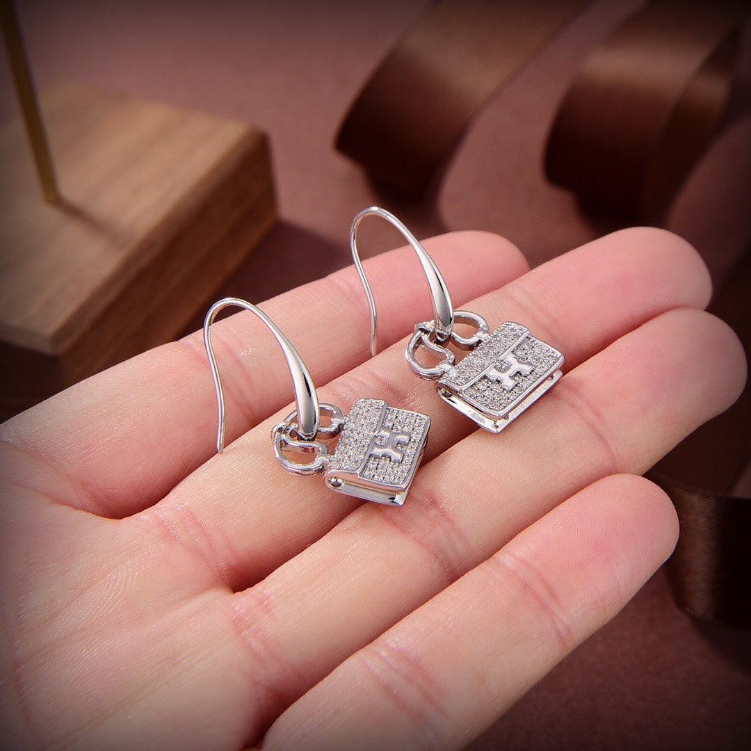 [Windsor Jewelry]KELLY DIAMOND EARRINGS