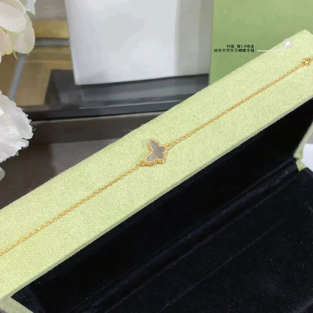 [Windsor Jewelry]BUTTERFLY DARK MOP BUTTERFLY BRACELET
