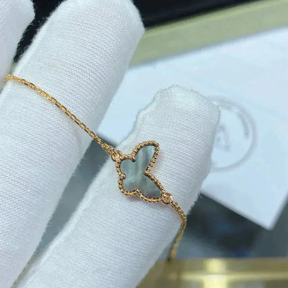 [Windsor Jewelry]BUTTERFLY DARK MOP BUTTERFLY BRACELET