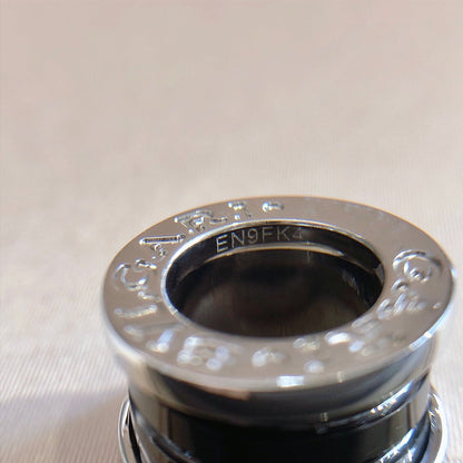 [Windsor Jewelry]ZERO 1 BLACK CERAMIC SILVER NECKLACE