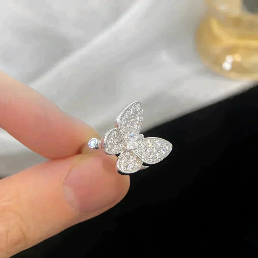 [Windsor Jewelry]BUTTERFLY DIAMOND RING