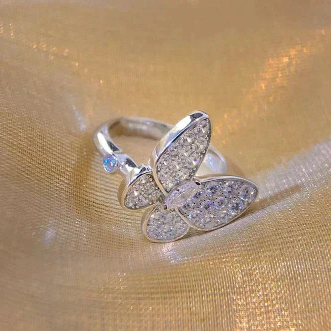 [Windsor Jewelry]BUTTERFLY DIAMOND RING